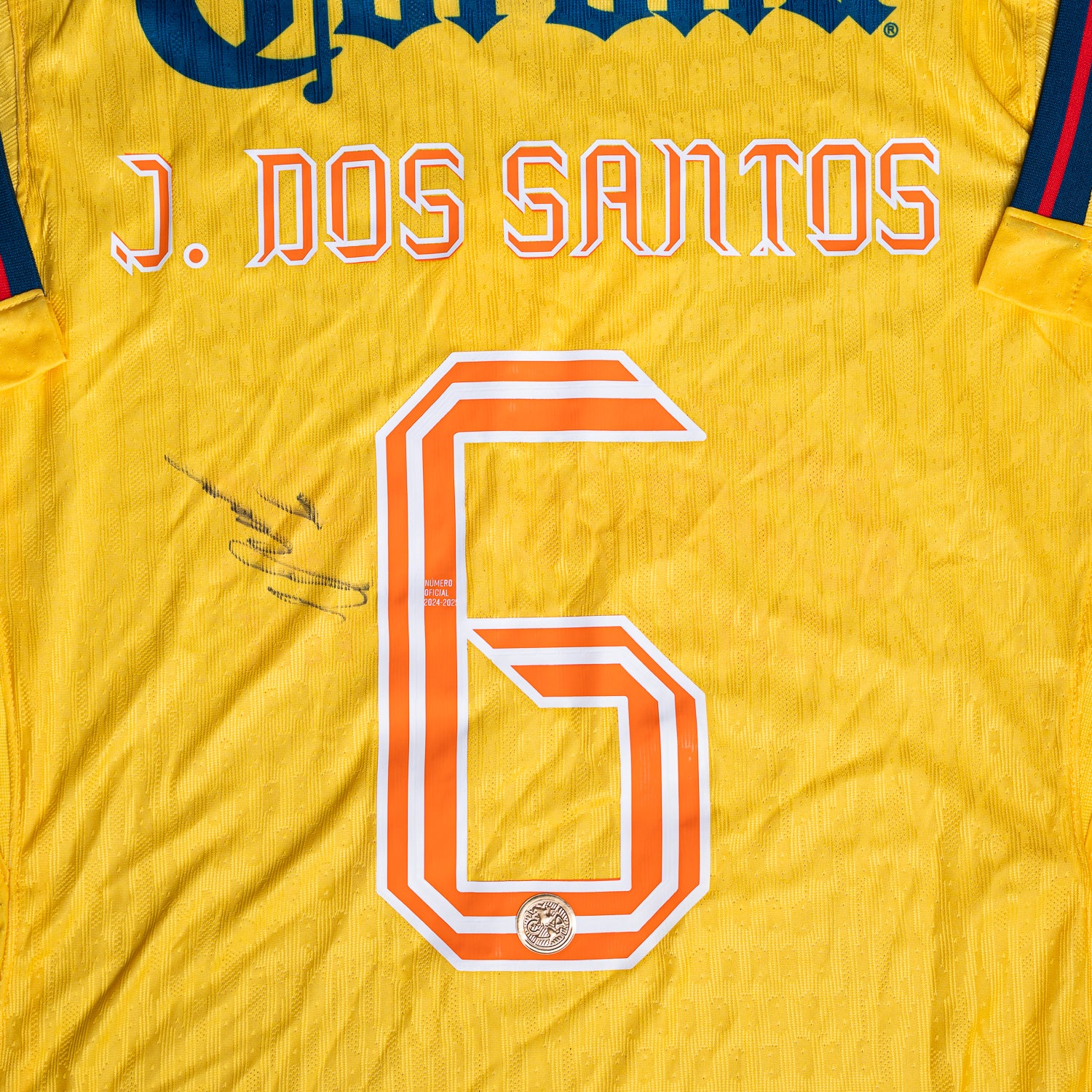 Jersey Firmado Jonathan dos Santos - Club America